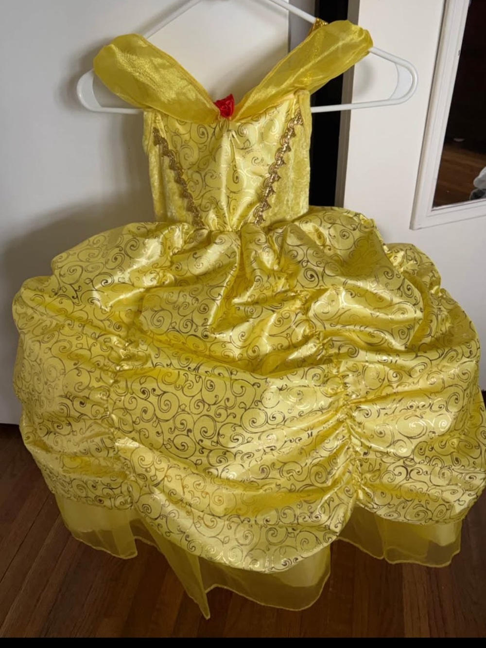 Great Pretenders girls size 3/4 Belle inspired princess dress-up costume
